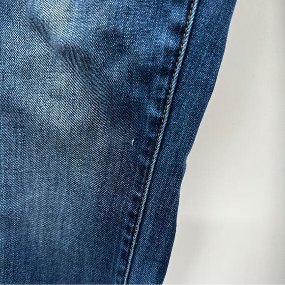 Madewell 10" High-Rise Skinny Jeans in Danny Wash:‎ Tencel Denim Edition Sz 23T - Picture 12 of 15